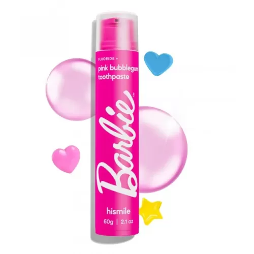 Barbie Pink Bubblegum Toothpaste Barbie roosa nätsumaitseline hambapasta, 60 g