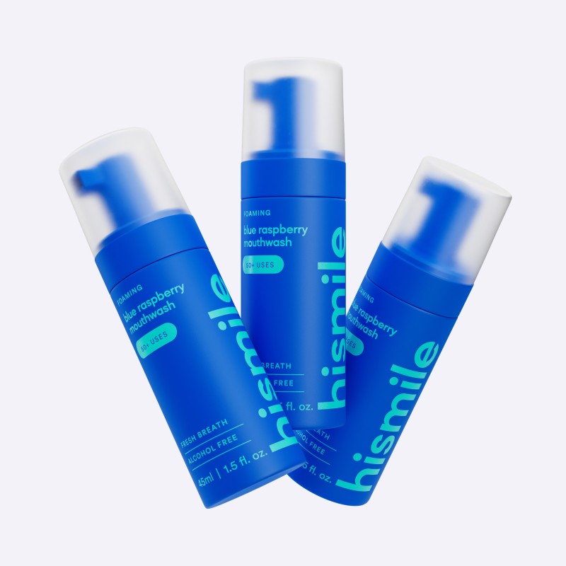 Blue Raspberry Foam Mouthwash Sinise vaarika maitsega vahutav suuvesi, 45 ml