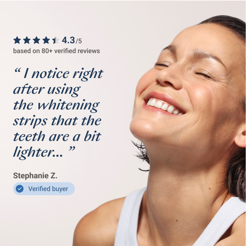Whitening Strips Sensitive – hammaste valgendamise ribad tundlikele hammastele, 7 paari