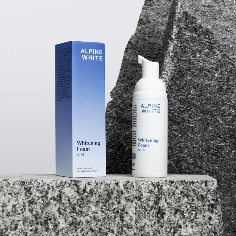 Whitening Foam – hammaste valgendav vaht, 50 ml