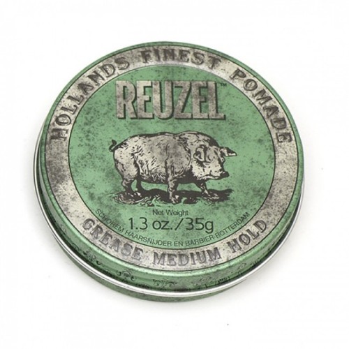 Green Grease Medium Hold Pomade - Pumat juustele, 35 g