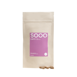 SOOO calm: Reishi ekstrakt 15-18:1, 90 kapslit 