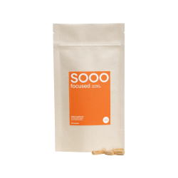 SOOO focused: lõvilaka (Lion’s Mane) ekstrakt 10–12:1, 90 kapslit 