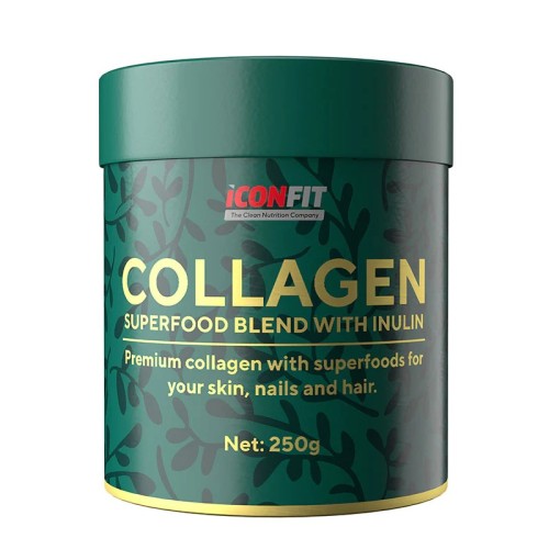 Collagen Superfood Blend With Inulin Vaarika-sõstramaitselised kollageeni supertoidud inuliiniga, 250g