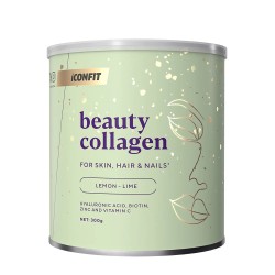 Beauty Collagen Lemon Lime Sidruni- ja laimimaitseline kollageen nahale juustele ja küüntele, 300g 