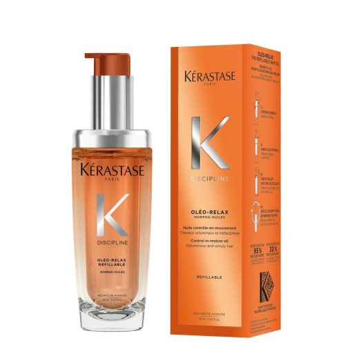 Discipline Huile Oleo-Relax Õli taltsutamatutele juustele, 75ml