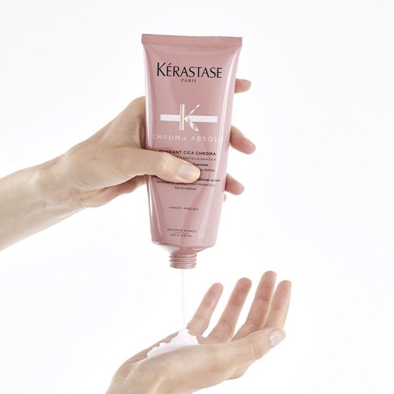 Chroma Absolu Fondant Cica Chroma tugevdav ja kaitsev juuksepalsam, 200 ml