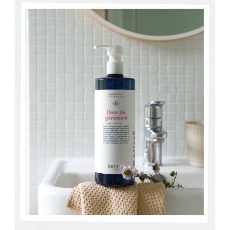 Liquid Soap Fleur de Géranium Lõhnastatud käte- ja kehapesuvahend, 500 ml