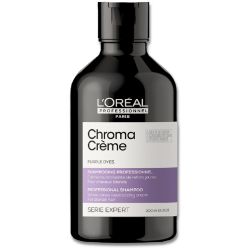 Chroma Crème Purple Kreemjas šampoon kollaste toonide neutraliseerimiseks blondides juustes 300ml 