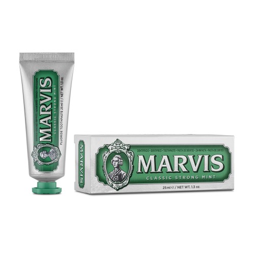 Classic Strong Mint Klassikaline piparmündimaitseline hambapasta, 25 ml