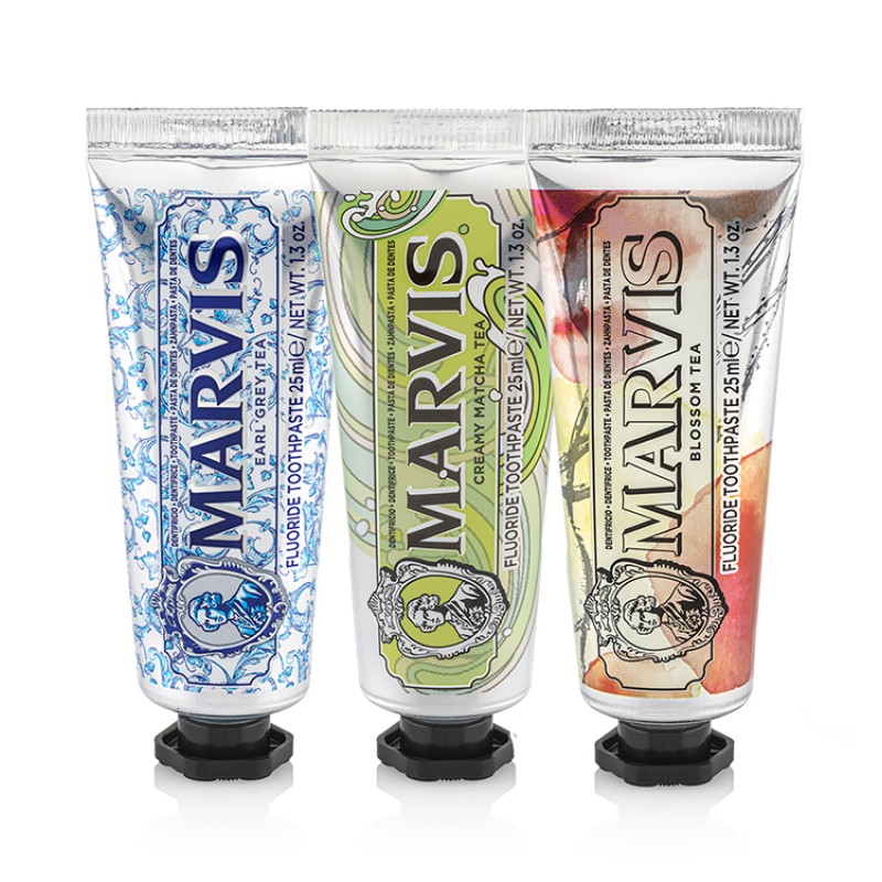 Tea Collection Toothpaste Gift Set Hambapasta komplekt, 3x25 ml