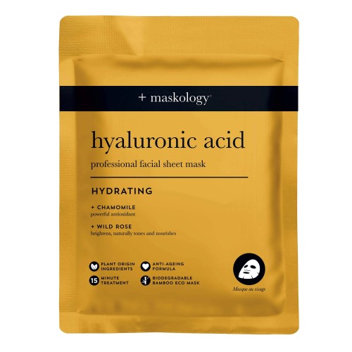 HYALURONIC ACID Professional Sheet Mask Kangasmask hüaluroonhappega, 22 ml