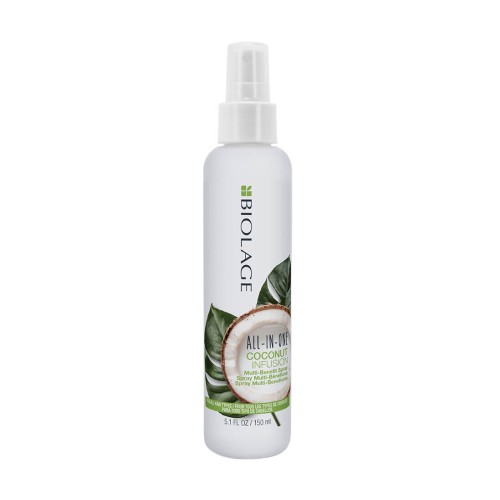 Biolage All-In-One Coconut Infusion Multi-Benefit Spray Daugiafunkcis plaukų purškiklis, 150ml