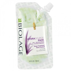 Biolage HydraSource Pack Deep Treatment Drėkinamoji plaukų kaukė, 100ml 