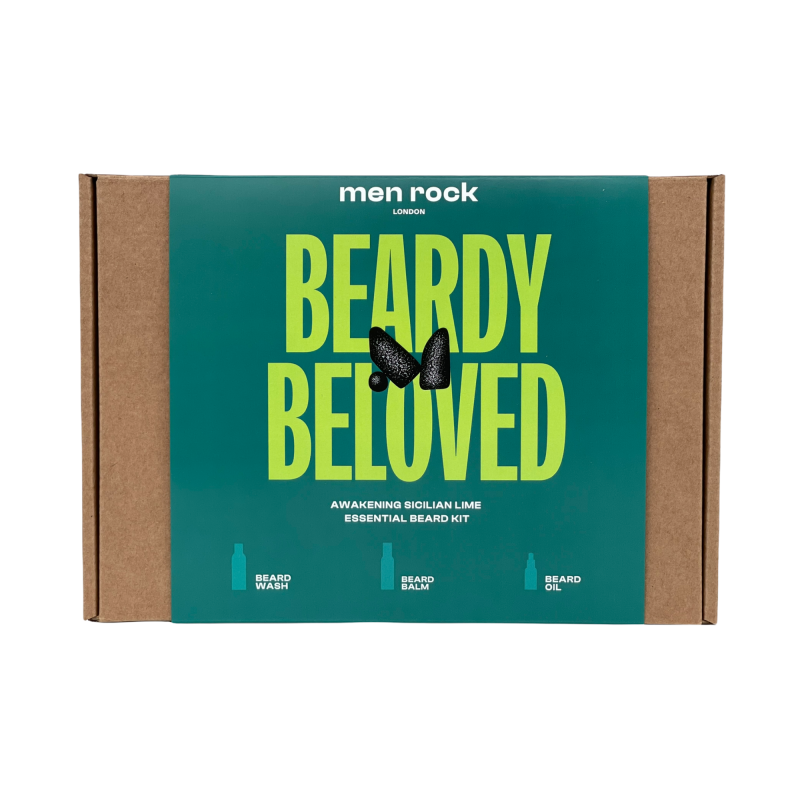Beardy Beloved Awakening Sicilian Lime Beard Kit Habeme hoolduskomplekt, 1 tk