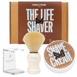 The Life Shaver Sandalwood Essential Shaving Kit Raseerimiskomplekt, 1 tk 