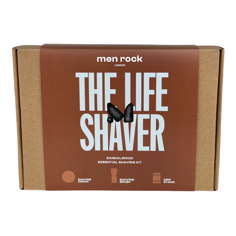 The Life Shaver Sandalwood Essential Shaving Kit Raseerimiskomplekt, 1 tk