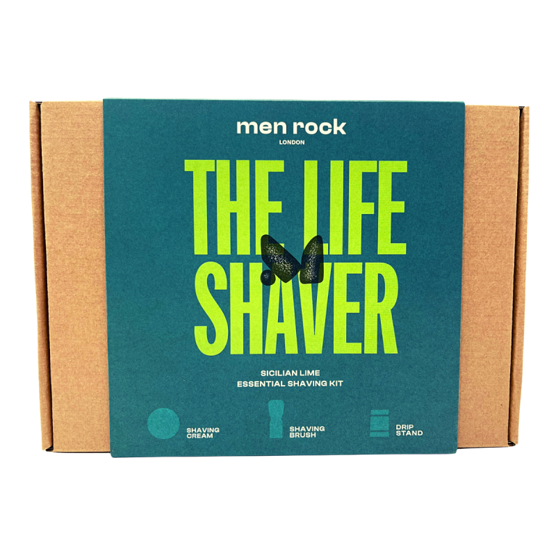 The Life Shaver Sicilian Lime Essential Shaving Kit Raseerimiskomplekt, 1 tk
