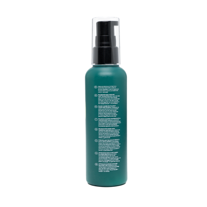 Sicilian Lime and Coffeine Beard Balm Virgutav habemepalsam Sitsiilia laimi ja kofeiiniga, 100 ml