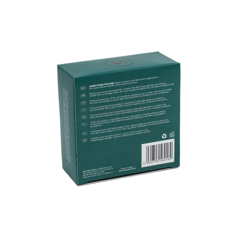 Sicilian Lime Shave Cream Laimilõhnaline raseerimiskreem, 100 ml