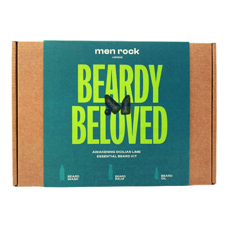 Beardy Beloved Awakening Sicilian Lime Beard Kit Habeme hoolduskomplekt, 1 tk