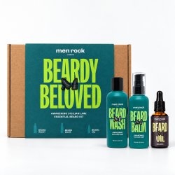 Beardy Beloved Awakening Sicilian Lime Beard Kit Habeme hoolduskomplekt, 1 tk 