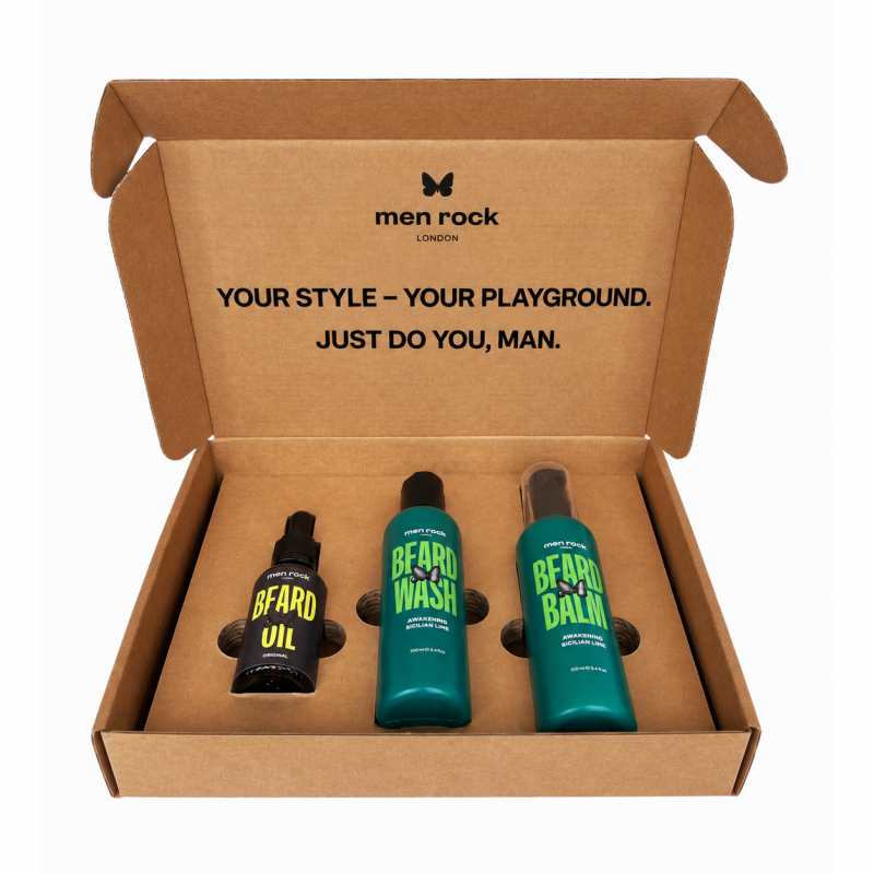 Beardy Beloved Awakening Sicilian Lime Beard Kit Habeme hoolduskomplekt, 1 tk