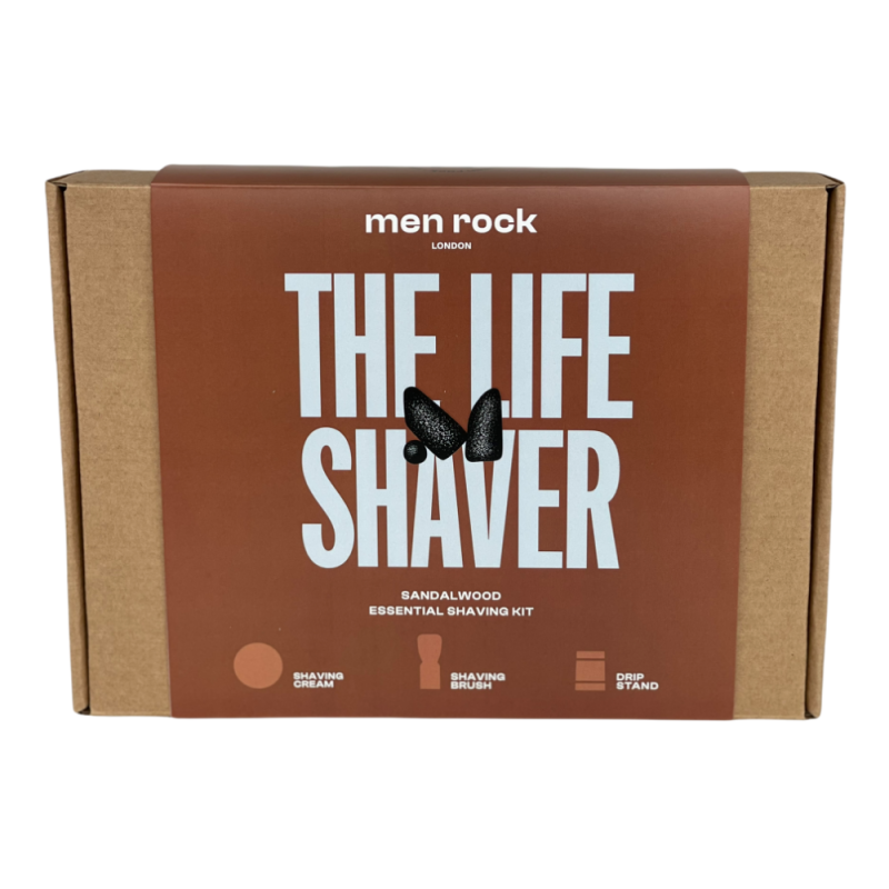 The Life Shaver Sandalwood Essential Shaving Kit Raseerimiskomplekt, 1 tk