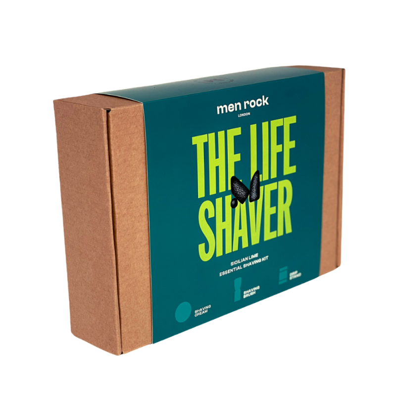 The Life Shaver Sicilian Lime Essential Shaving Kit Raseerimiskomplekt, 1 tk