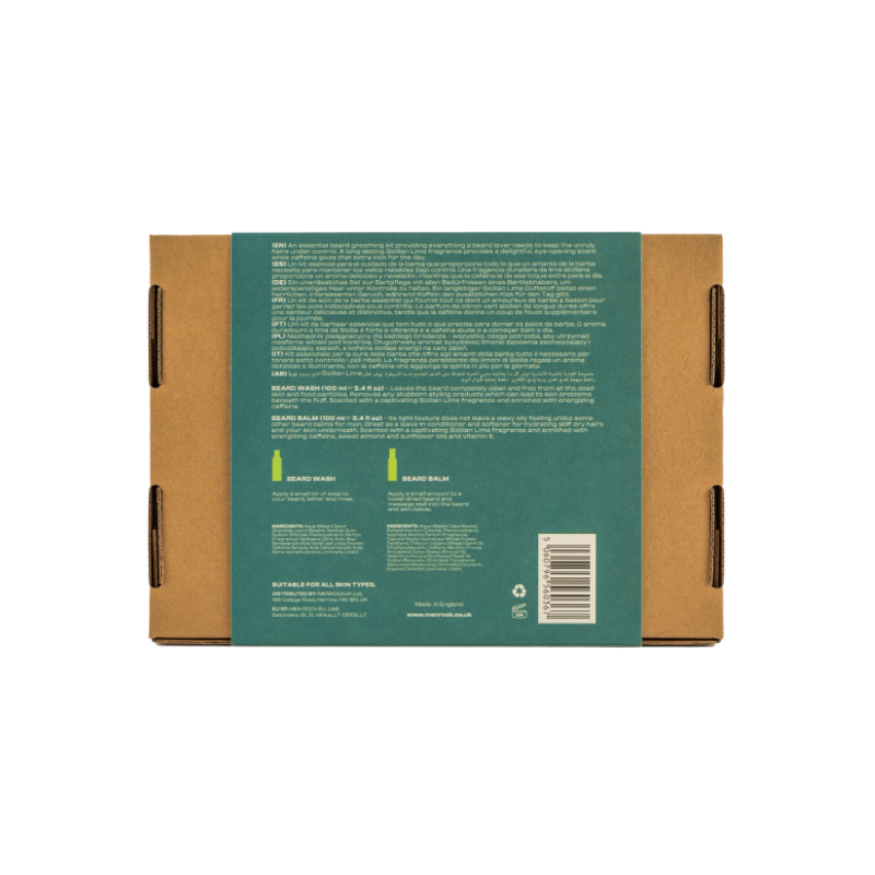 Duo Awakening Sicilian Lime Beard Kit Habemehoolduskomplekt, 1 tk.