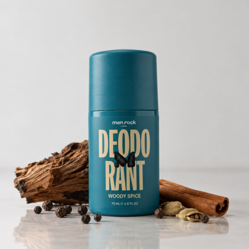Deodorant Woody Spice meestele, 75ml