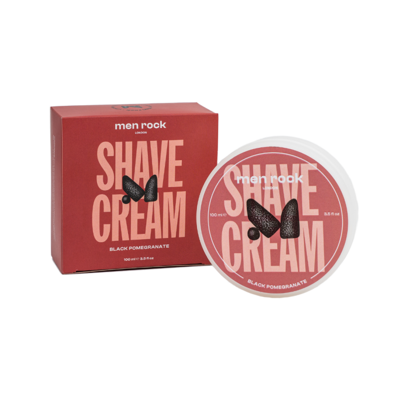 Black Pomegranate Shave Cream Granaatõuna aroomiga raseerimiskreem, 100ml