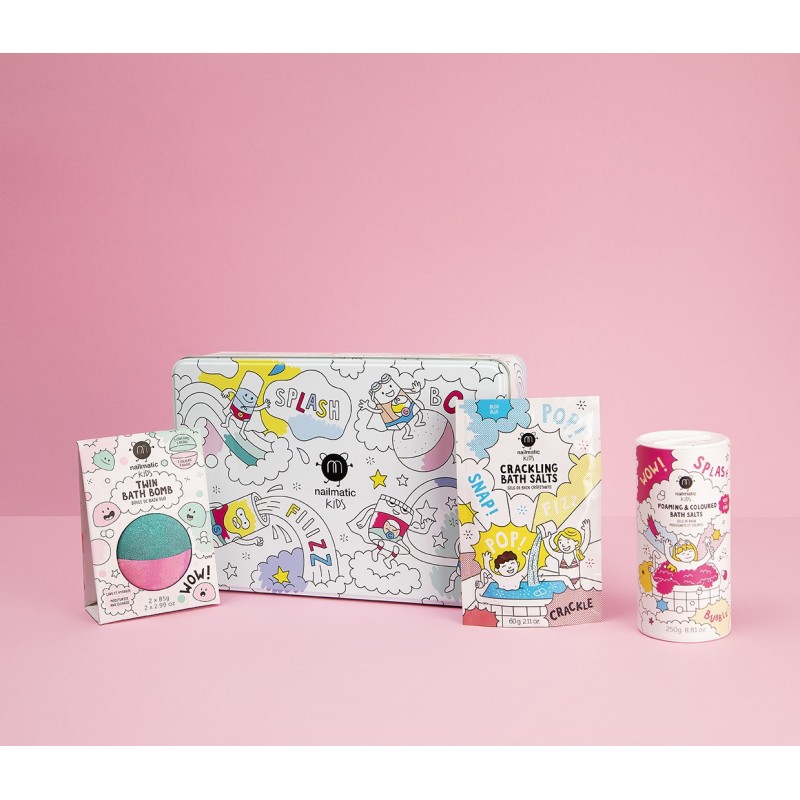 BATH BOX PINK Vannikomplekt lastele, 1 tk