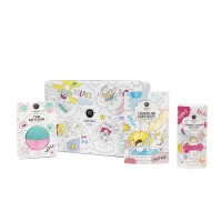 BATH BOX PINK Vannikomplekt lastele, 1 tk 