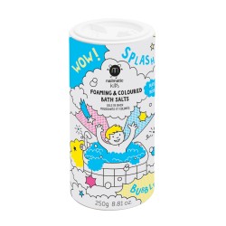 BLUE SALTS Foaming & Coloured Bath Salts Sädelev sinine vannisool, 250 g 