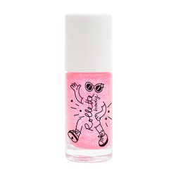 Glitter Body Gel Rollette Raspberry Glitteriga kehasära, 20 ml 