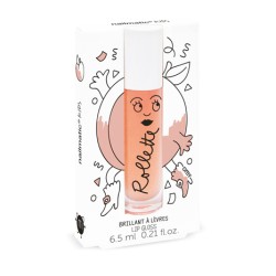 PEACH Rollette Lip Gloss Virsikumaitseline huuleläige, 6,5 ml 
