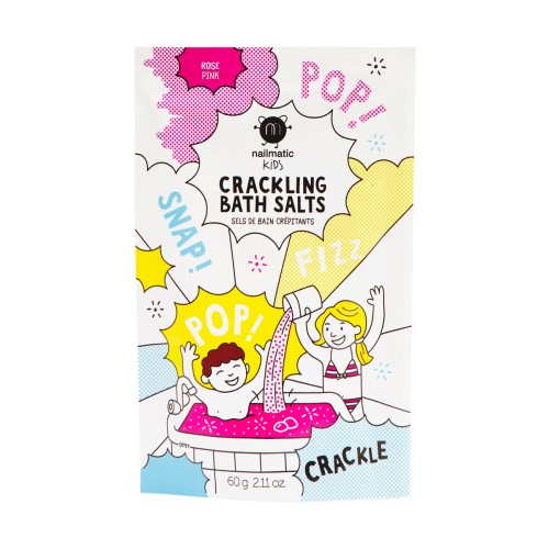 Pink Crackling Bath Salts Praksuv vannisool, 60 g