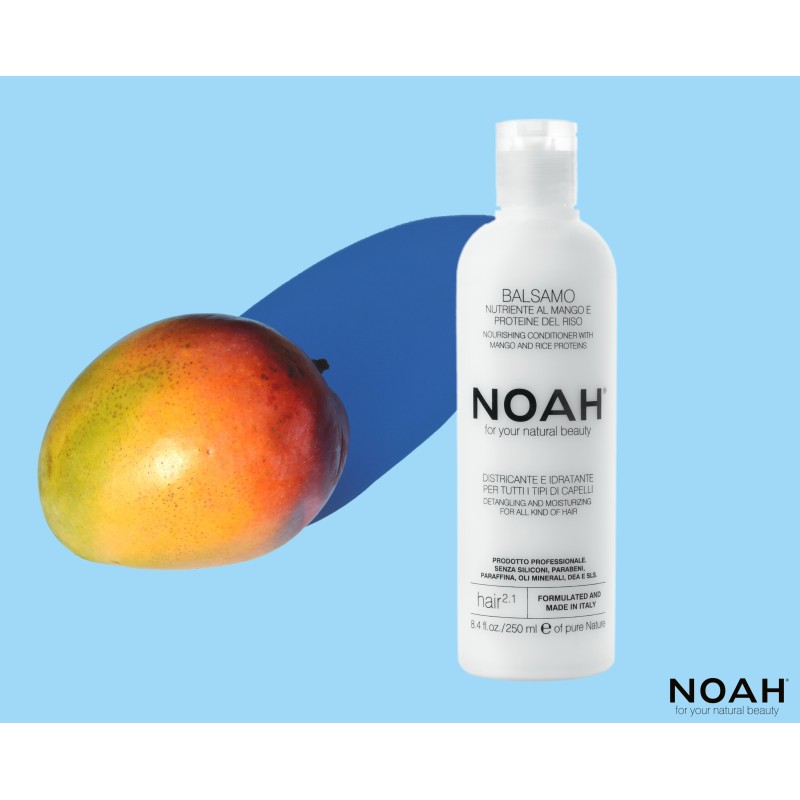 2.1. Nourishing Conditioner With Mango And Rice Proteins Toitev palsam kergeks juuste lahtiharutamiseks, 250 ml