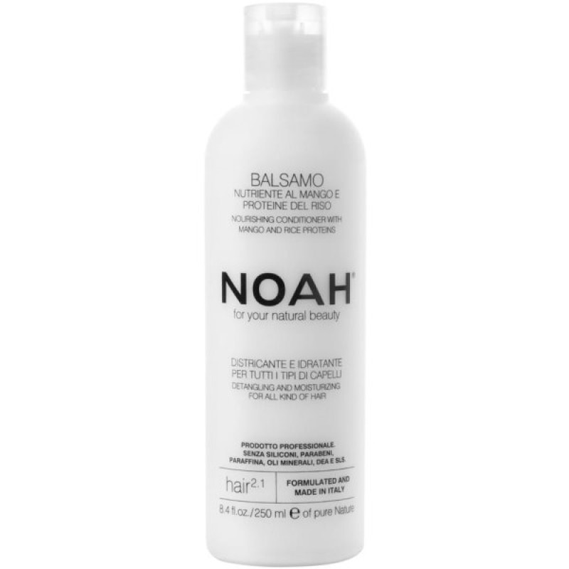 2.1. Nourishing Conditioner With Mango And Rice Proteins Toitev palsam kergeks juuste lahtiharutamiseks, 250 ml