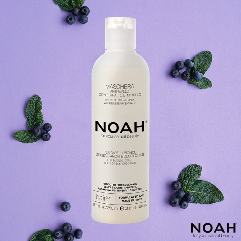 2.6. Anti-Yellow Hair Mask Kollaseid toone neutraliseeriv juuksemask, 250 ml
