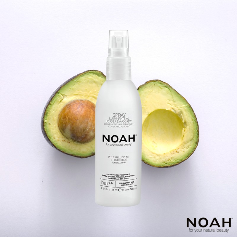 5.5. Shining Spray With Jojoba And Avocado Läikesprei juustele, 125 ml