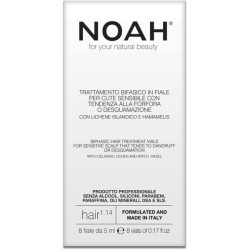 1.14. Biphasic Hair Treatment Vials Seerum tundlikule, kõõmale kalduvale nahale 8x5 ml 