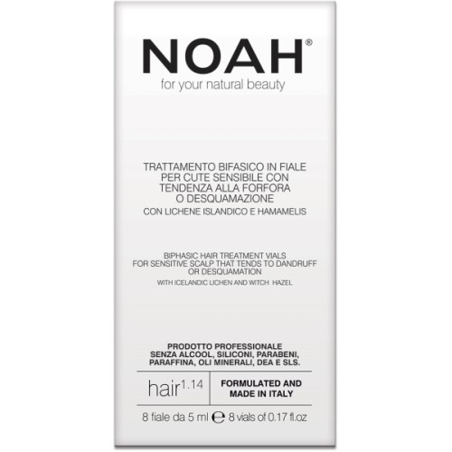 1.14. Biphasic Hair Treatment Vials Seerum tundlikule, kõõmale kalduvale nahale 8x5 ml