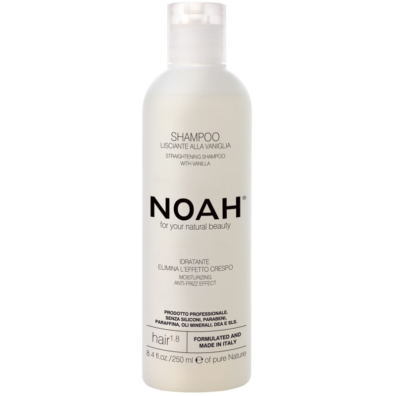 1.8. Straightening Shampoo With Vanilla Sirgendav šampoon vanilliga, 250 ml