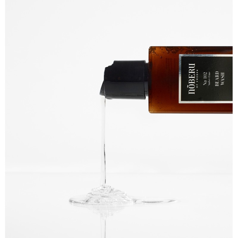 No 102 Beard Wash Amber Lime Habemešampoon, 130 ml