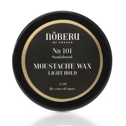 No 101 Moustache Wax Light Hold Kerge fikseeriv vuntsivaha, 25 ml 