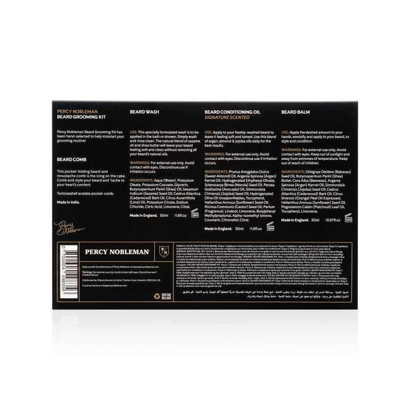 Beard Grooming Kit Habeme hoolduskomplekt, 1 tk