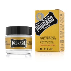 Wood & Spice Moustache Wax Vuntsivaha, 15 ml  