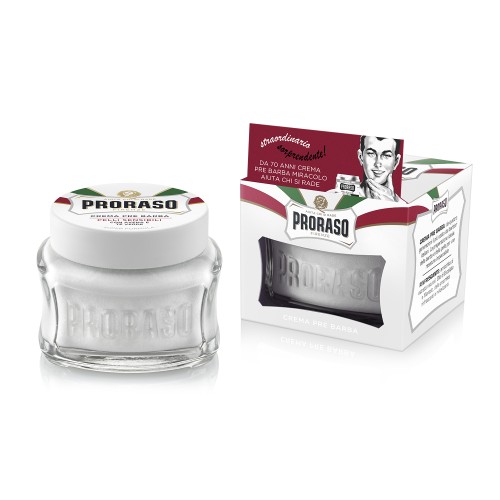 White Line Pre-Shaving Cream Raseerimiseelne kreem tundlikule nahale, 100 ml 